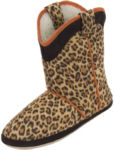 Cicciabella Cowgirl Riders Leopard Slippers